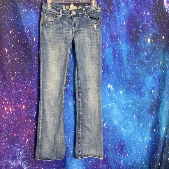Hydraulic- Moto Boot Light Wash Jeans size 9/10